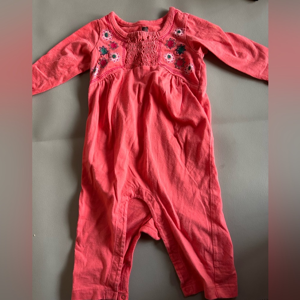 Tea Brand Onesie 3-6 months